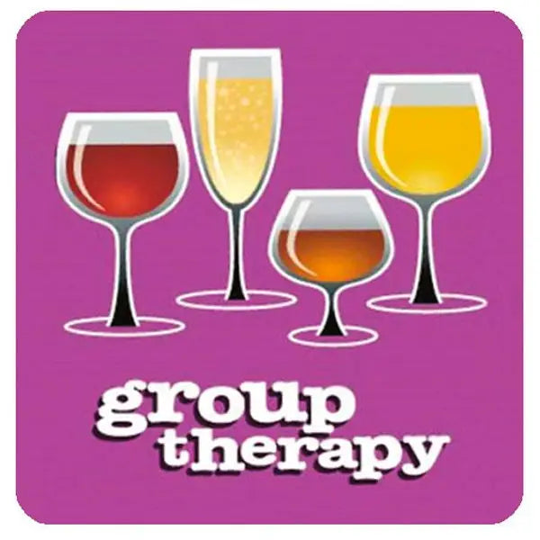"Group Therapy" Coaster