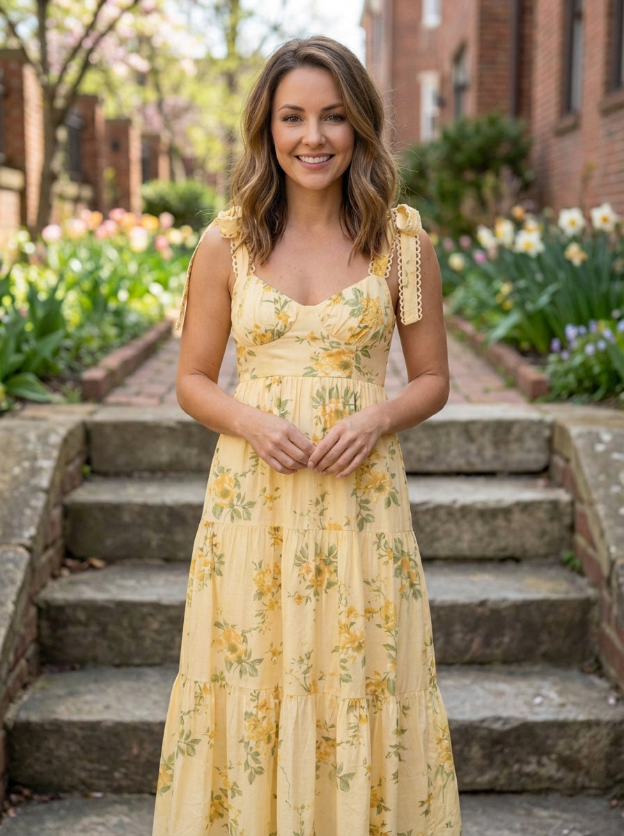 Sunshine Blossom Dress