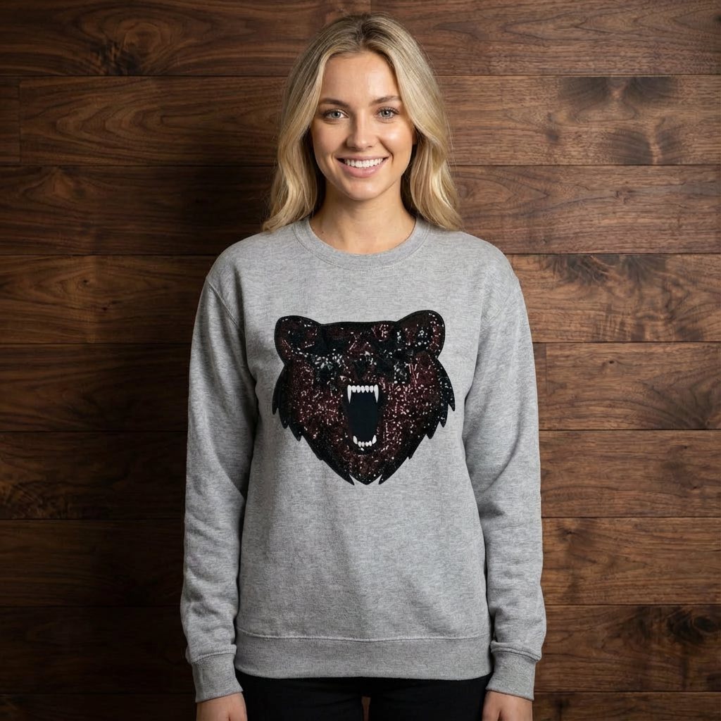 Glitzy Bearcats Sweatshirt