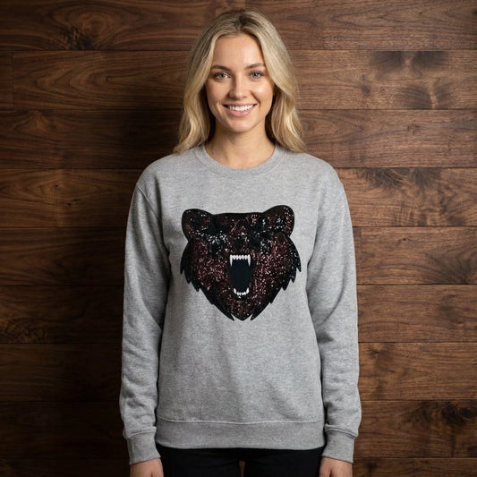 Glitzy Bearcats Sweatshirt