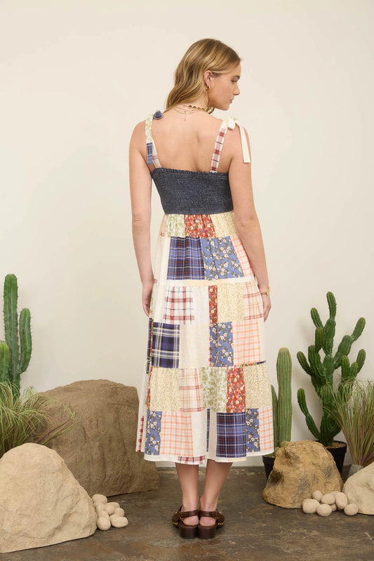 Patchwork Prairie Dress