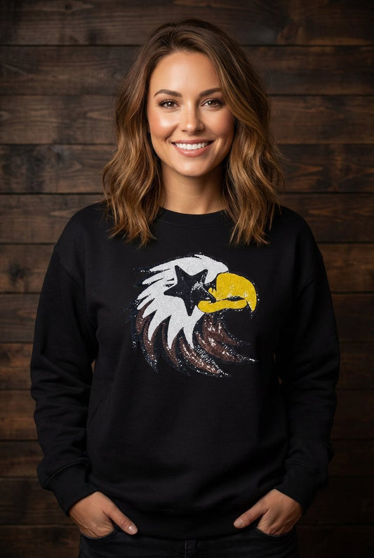 SMTTT Eagle Sequin Sweatshirt