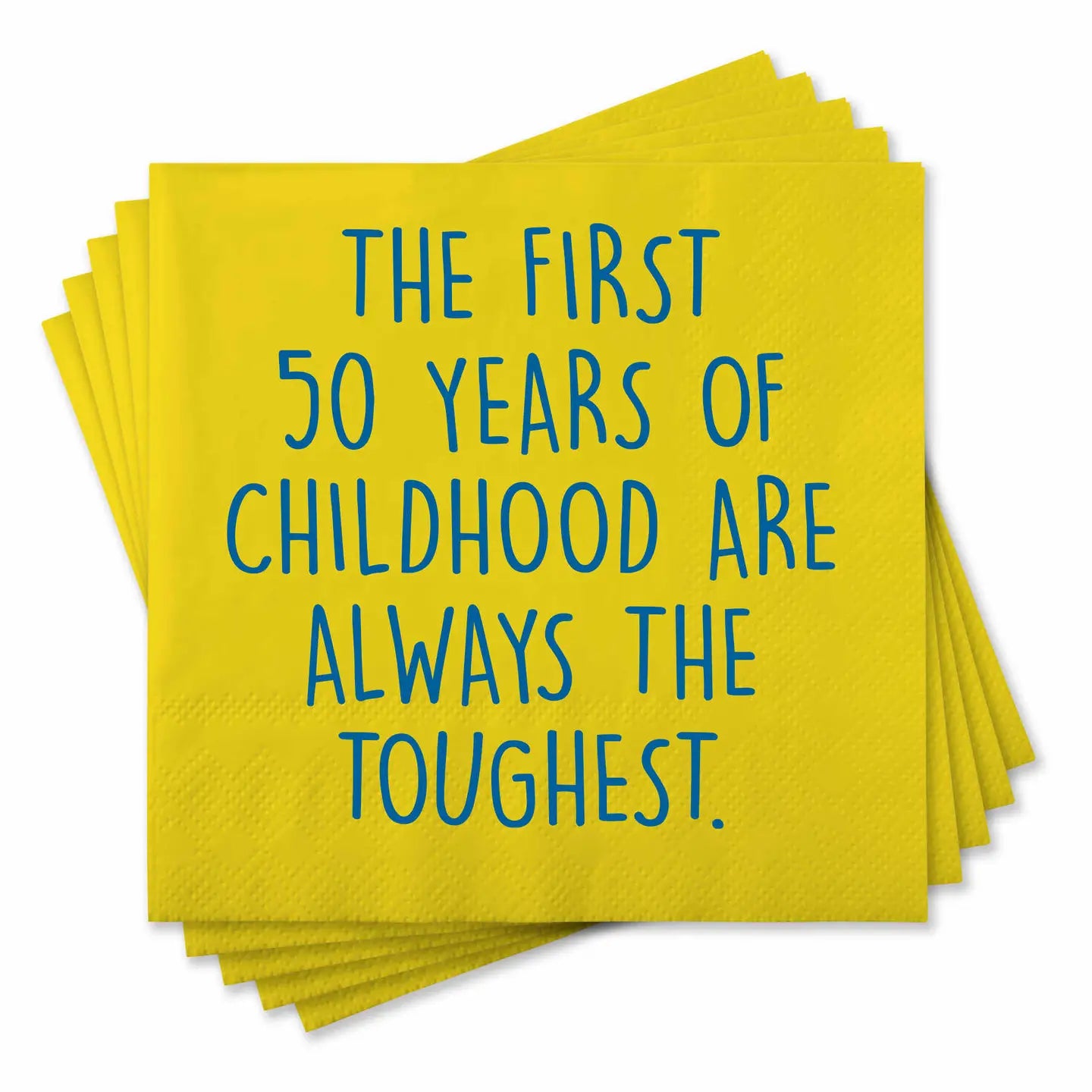 "The First 50 Years" Napkins