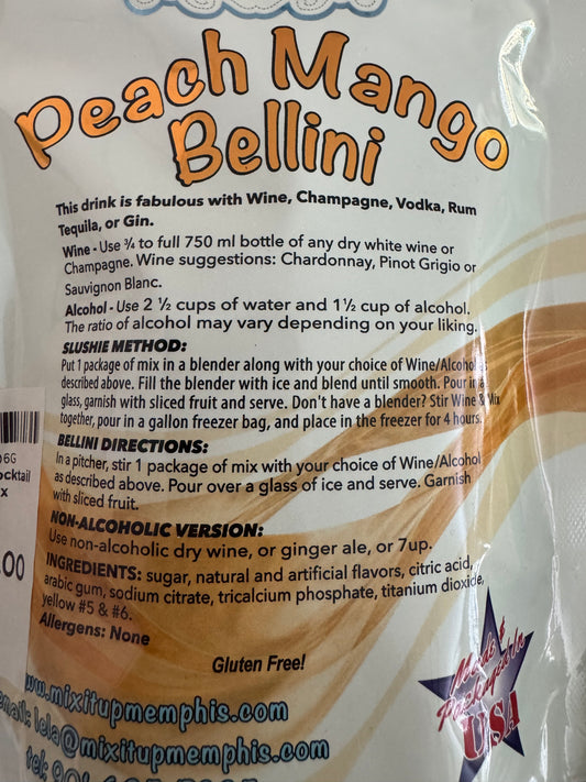 Mix It Up Ready-Made Drink Mixes-PEACH MANGO BELLINI