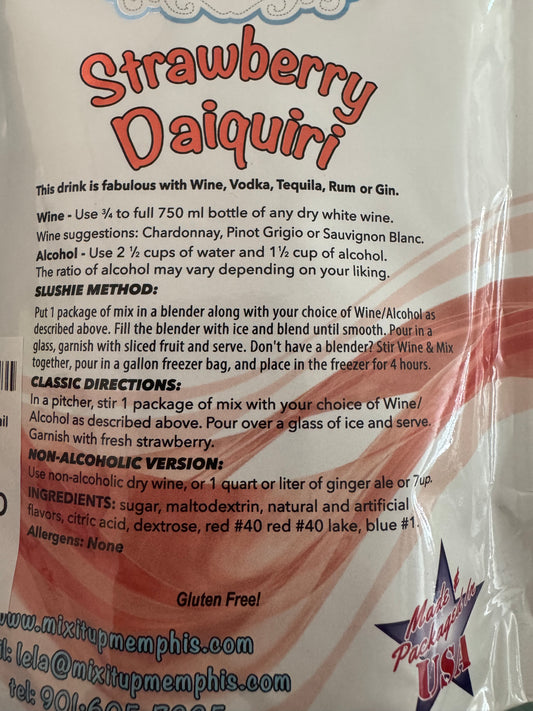 Mix It Up Ready-Made Drink Mixes-STRAWBERRY DAIQURI