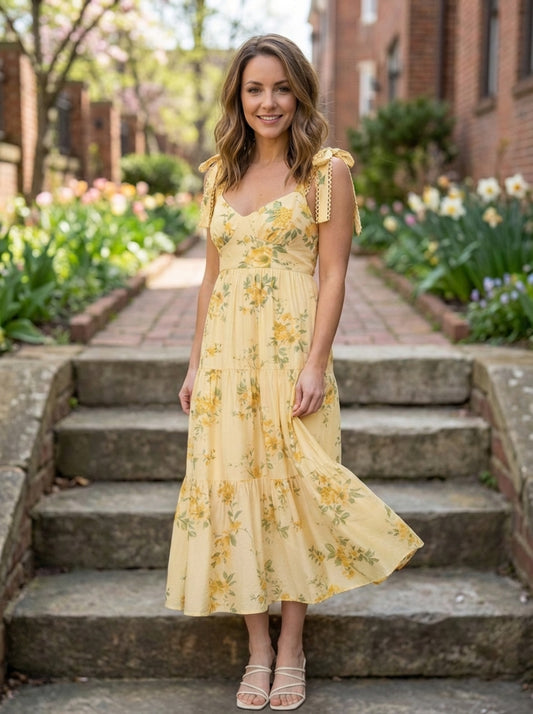 Sunshine Blossom Dress